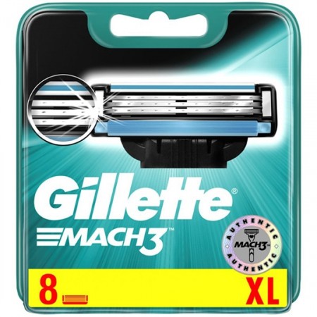 Gillette Mach 3 - 8 barberblader